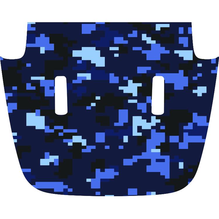 Sport/Sahara/Overland/Willys Hood Graphic - Blue Digital Camo