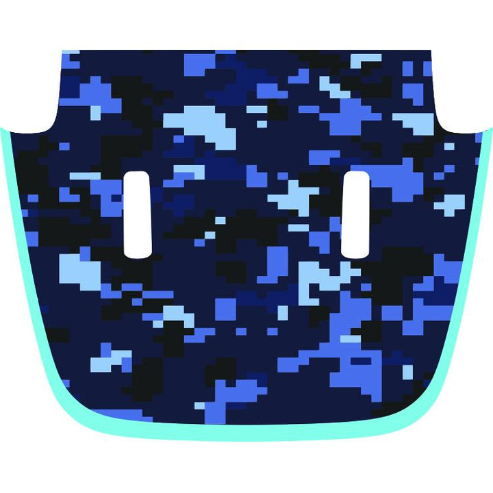 Sport/Sahara/Overland/Willys Hood Graphic - Blue Digital Camo