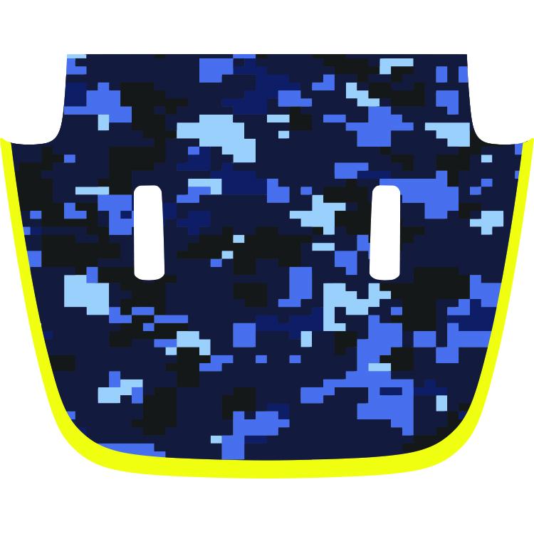 Sport/Sahara/Overland/Willys Hood Graphic - Blue Digital Camo