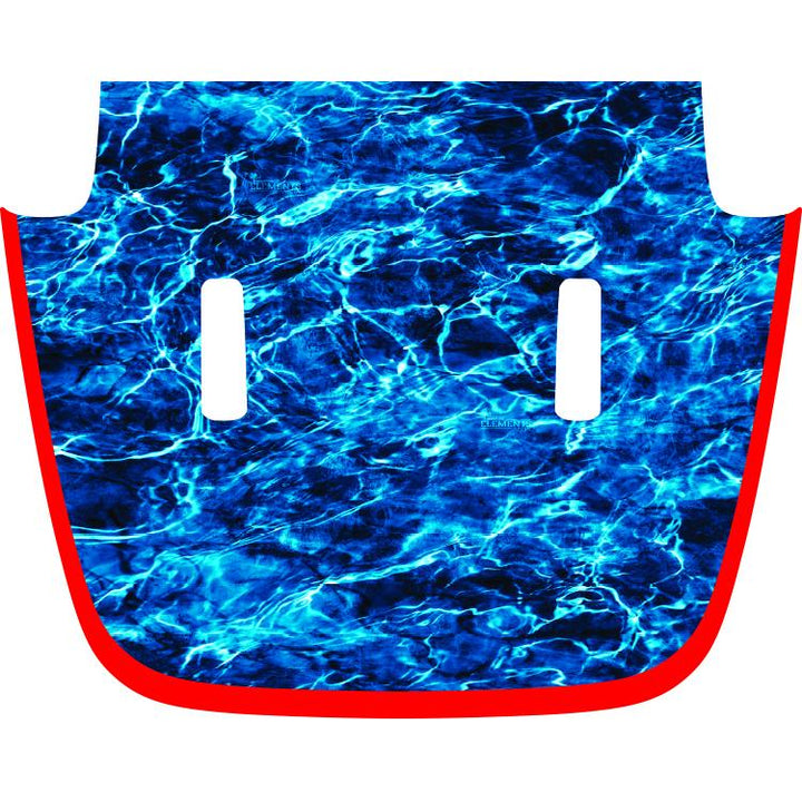 Sport/Sahara/Overland/Willys Hood Graphic - Mossy Oak Elements Aqua