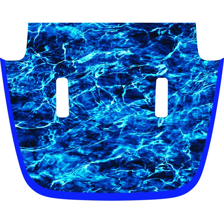 Sport/Sahara/Overland/Willys Hood Graphic - Mossy Oak Elements Aqua