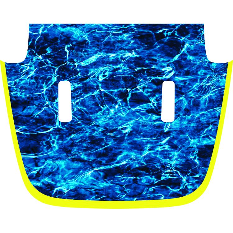 Sport/Sahara/Overland/Willys Hood Graphic - Mossy Oak Elements Aqua