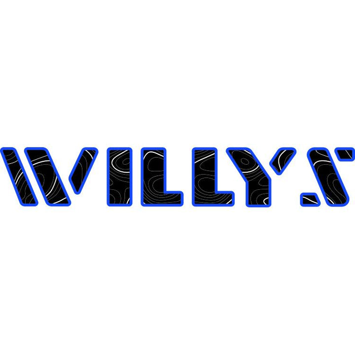 Willys Hood Lettering - Topography