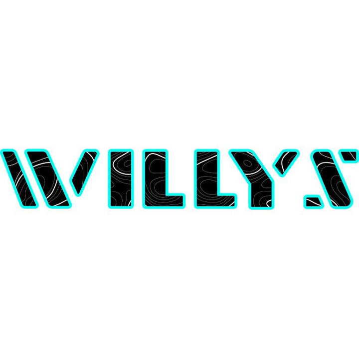 Willys Hood Lettering - Topography