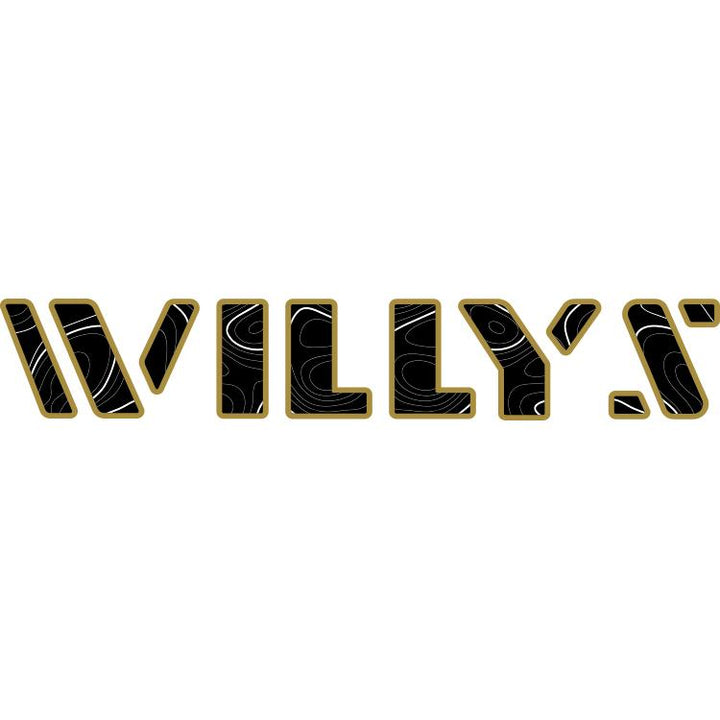 Willys Hood Lettering - Topography