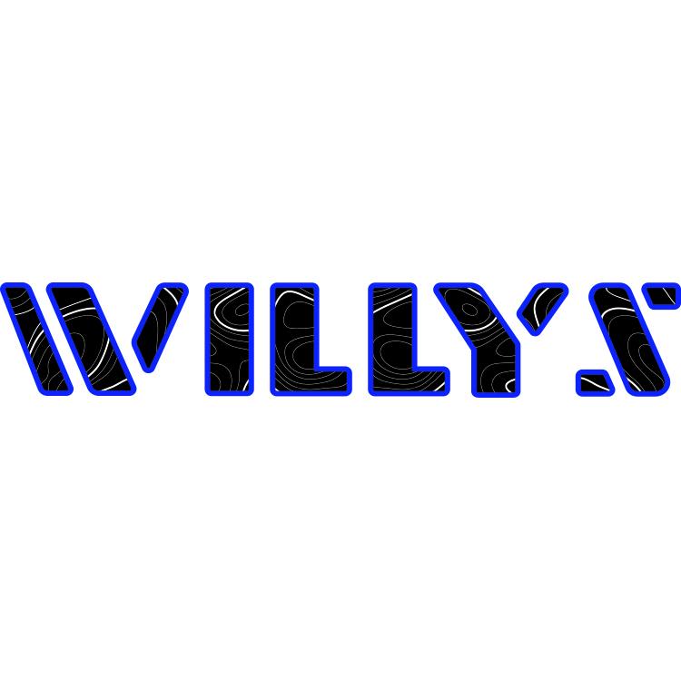 Willys Hood Lettering - Topography