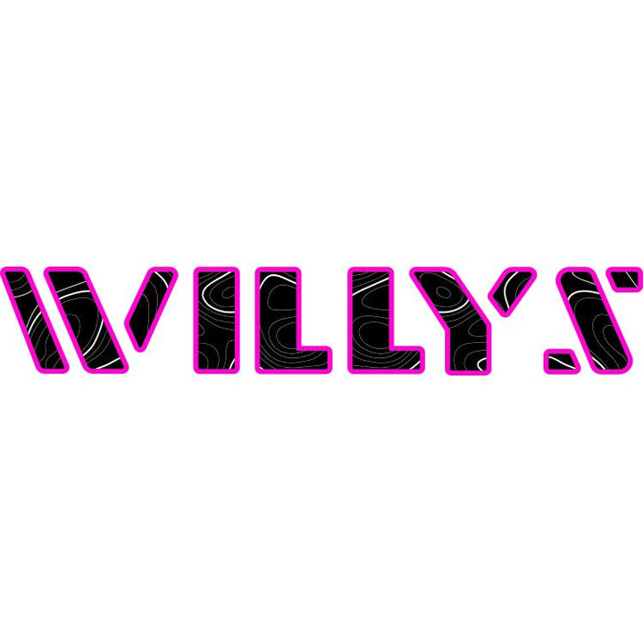 Willys Hood Lettering - Topography