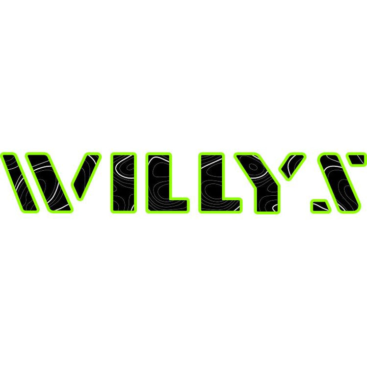 Willys Hood Lettering - Topography