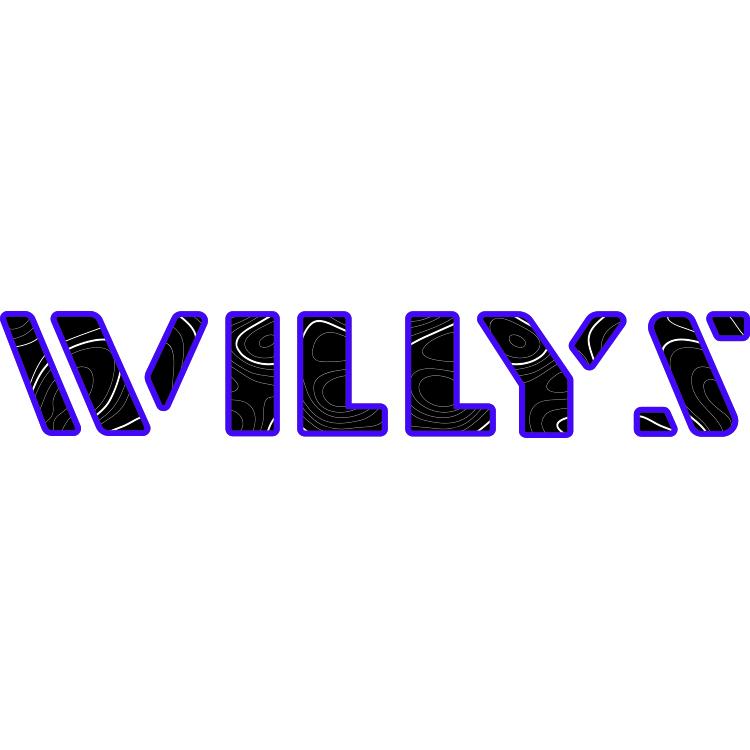 Willys Hood Lettering - Topography