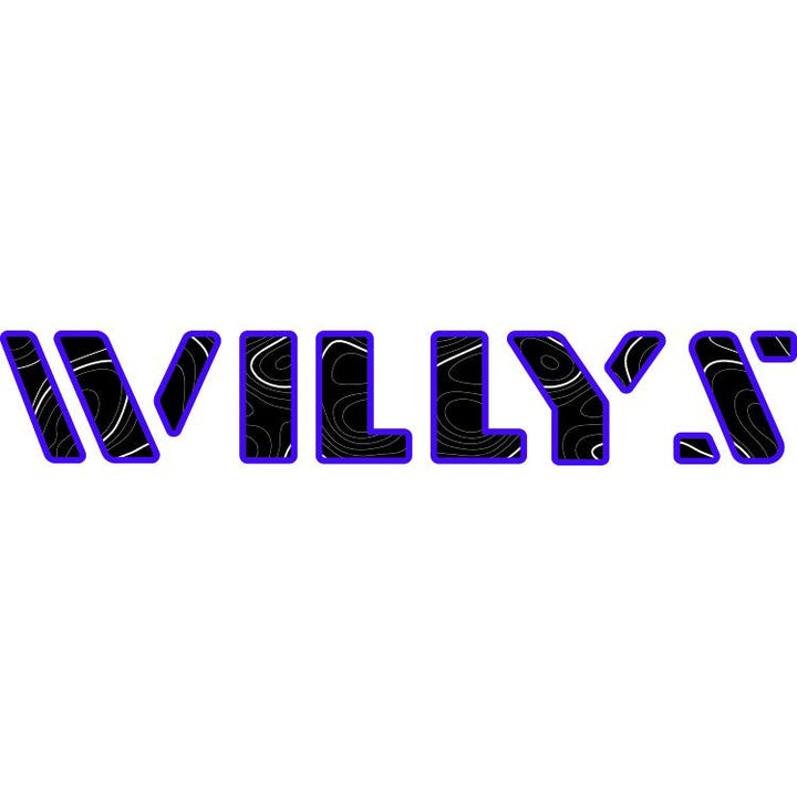 Willys Hood Lettering - Topography