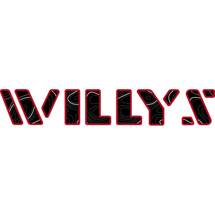 Willys Hood Lettering - Topography