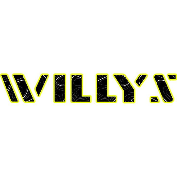 Willys Hood Lettering - Topography